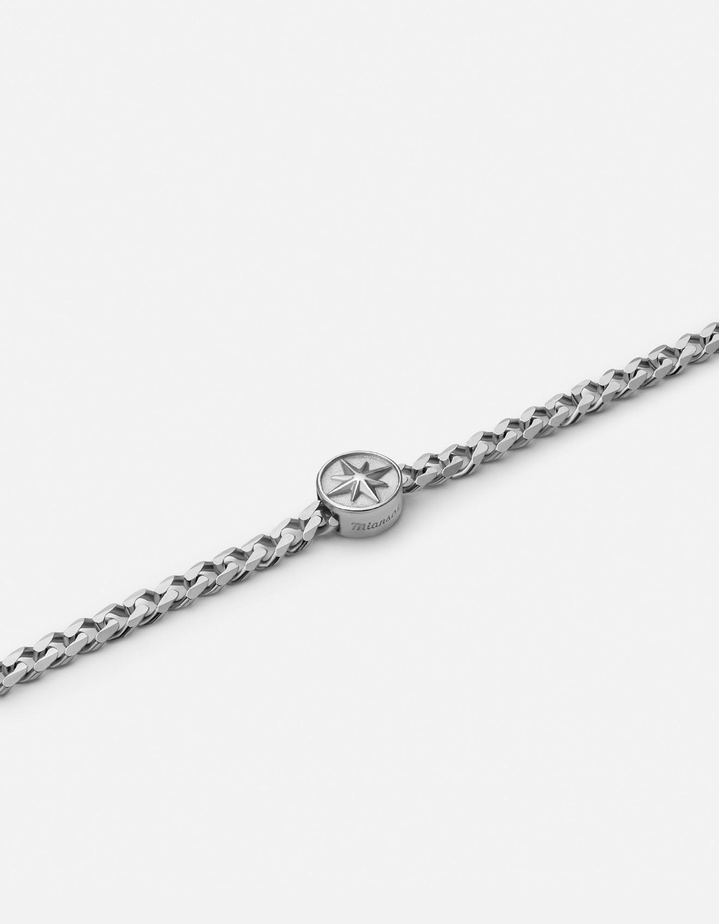 North Star Chain Bracelet, Sterling Silver