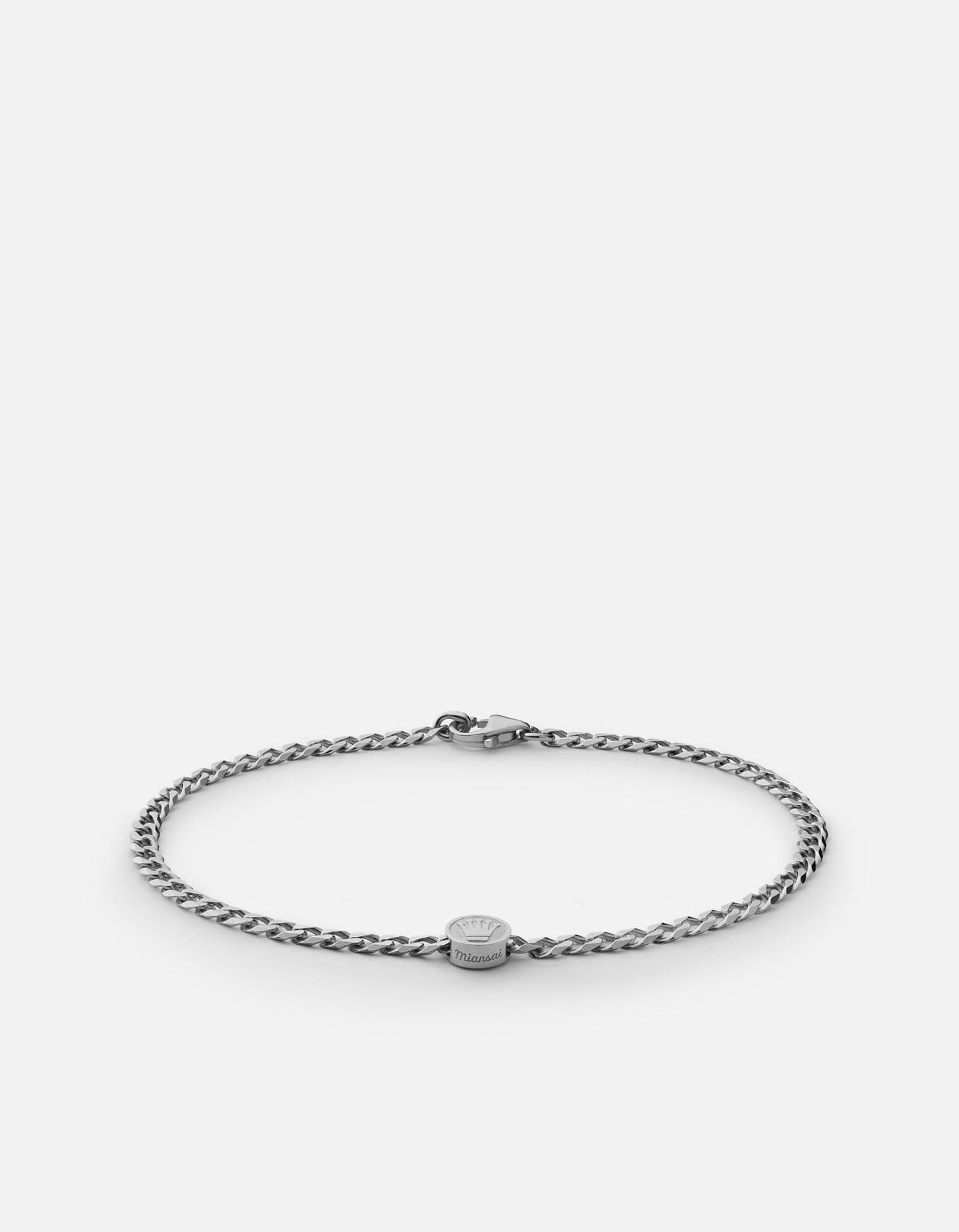 Empire Chain Bracelet, Sterling Silver