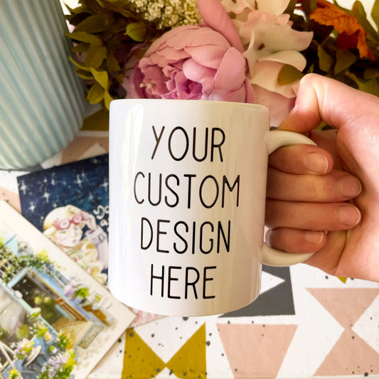 Custom Coffee Mug, Personalized Mug, Customized Mug, Personalized Mug, Custom Quote Mug, Design your Own, Custom Gift, Custom Coffee Cup